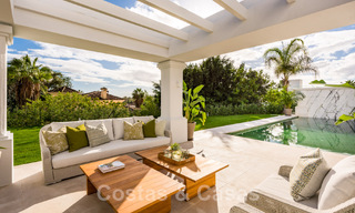 Designer villa for sale surrounded by golf courses in Nueva Andalucia's golf valley, Marbella 48767 