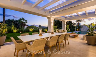 Designer villa for sale surrounded by golf courses in Nueva Andalucia's golf valley, Marbella 48770 