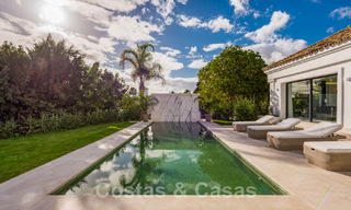 Designer villa for sale surrounded by golf courses in Nueva Andalucia's golf valley, Marbella 48780 