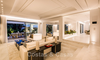 Designer villa for sale surrounded by golf courses in Nueva Andalucia's golf valley, Marbella 48788 