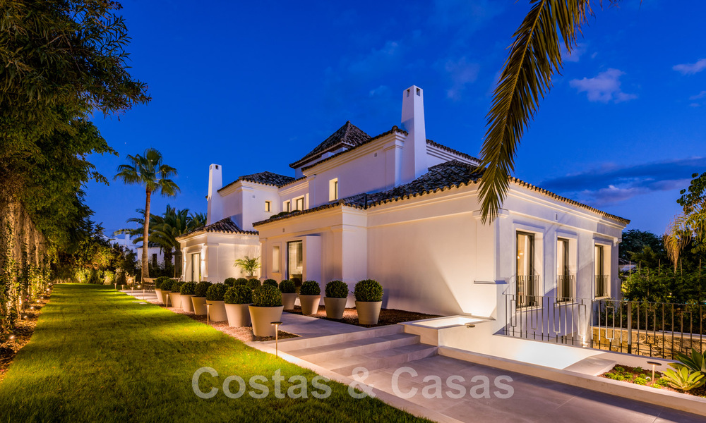 Designer villa for sale surrounded by golf courses in Nueva Andalucia's golf valley, Marbella 48790