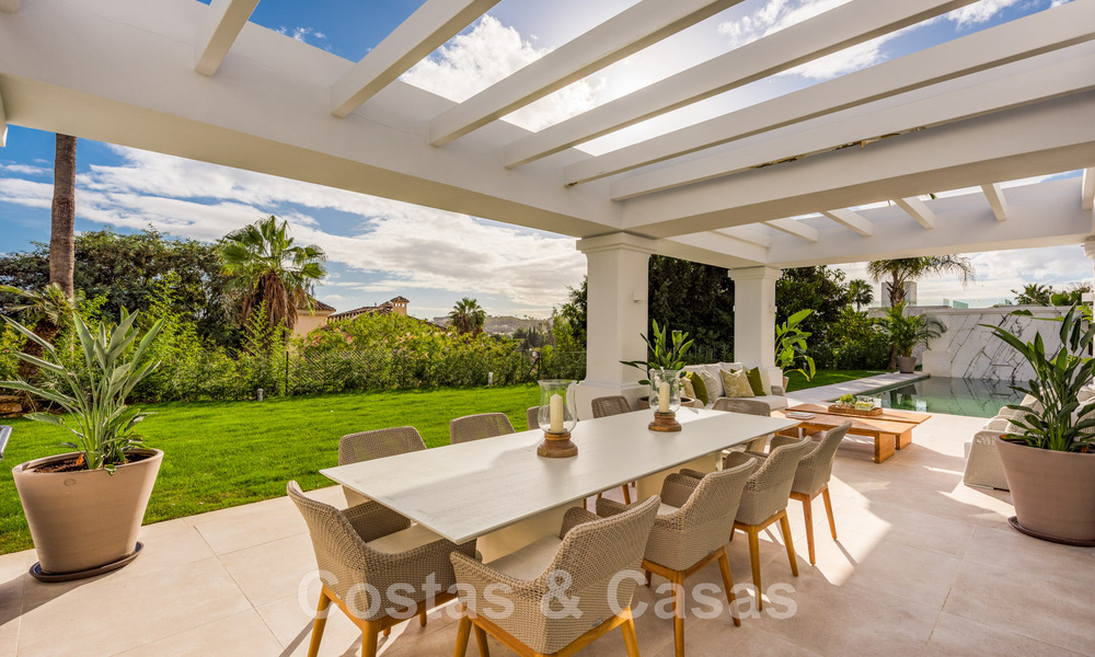 Designer villa for sale surrounded by golf courses in Nueva Andalucia's golf valley, Marbella 48791