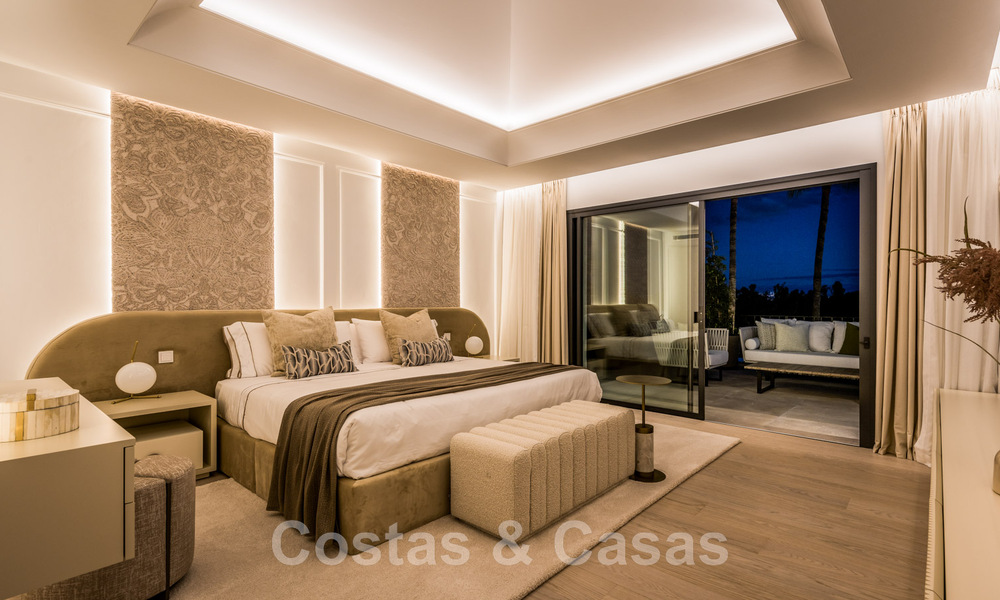 Designer villa for sale surrounded by golf courses in Nueva Andalucia's golf valley, Marbella 48794