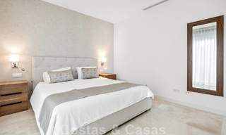 Move-in ready, contemporary villa for sale with sea views, in a gated villa development on the border of Mijas and Marbella 46103 