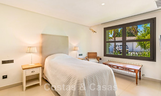 Traditional, Spanish luxury villa for sale, on second-line golf in prestigious residential area in Nueva Andalucia, Marbella 46515 