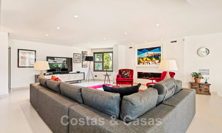 Traditional, Spanish luxury villa for sale, on second-line golf in prestigious residential area in Nueva Andalucia, Marbella 46528 