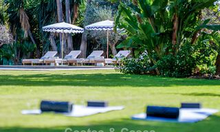Traditional, Spanish luxury villa for sale, on second-line golf in prestigious residential area in Nueva Andalucia, Marbella 775951 