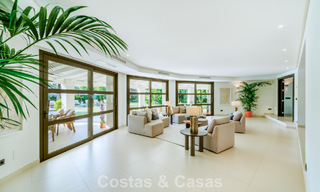 Traditional, Spanish luxury villa for sale, on second-line golf in prestigious residential area in Nueva Andalucia, Marbella 775960 
