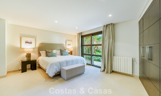 Traditional, Spanish luxury villa for sale, on second-line golf in prestigious residential area in Nueva Andalucia, Marbella 775962 