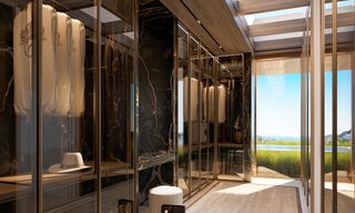 Majestic, contemporary new villa for sale with sublime sea views in the hills of La Quinta in Benahavis - Marbella 46449 