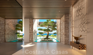 Majestic, contemporary new villa for sale with sublime sea views in the hills of La Quinta in Benahavis - Marbella 46450 