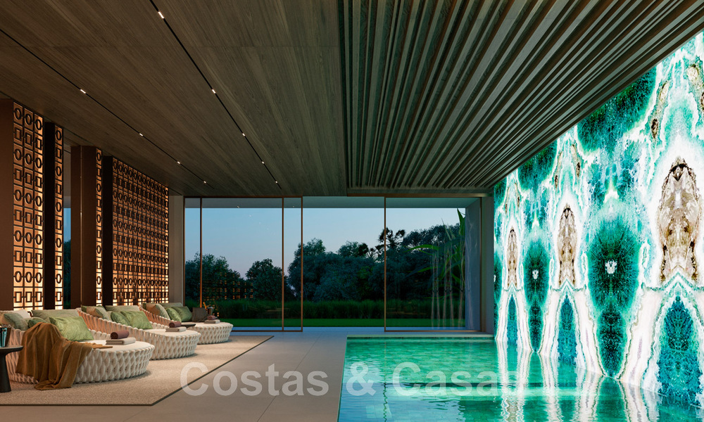 Majestic, contemporary new villa for sale with sublime sea views in the hills of La Quinta in Benahavis - Marbella 46451