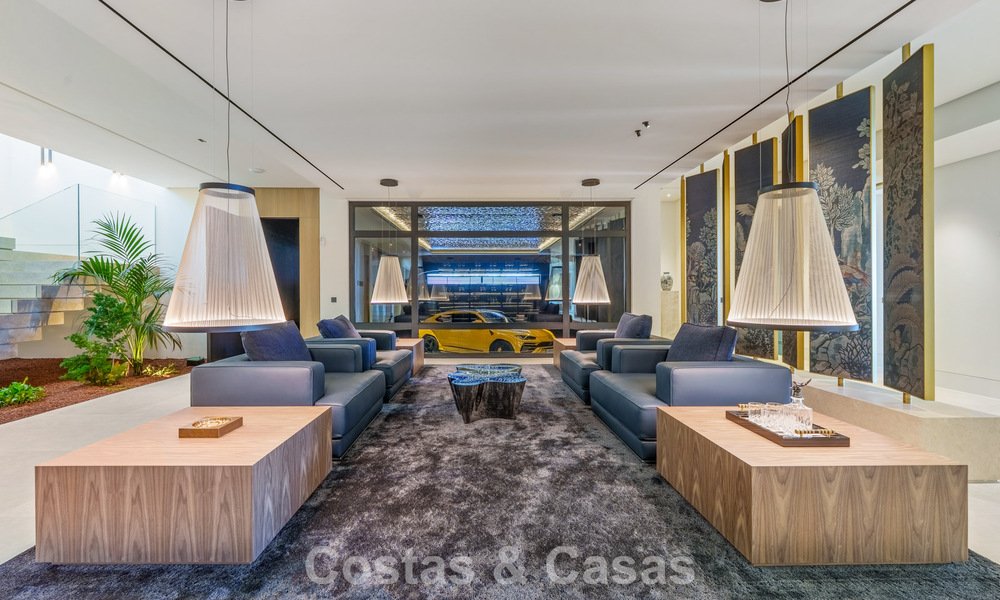 Majestic, contemporary new villa for sale with sublime sea views in the hills of La Quinta in Benahavis - Marbella 786668