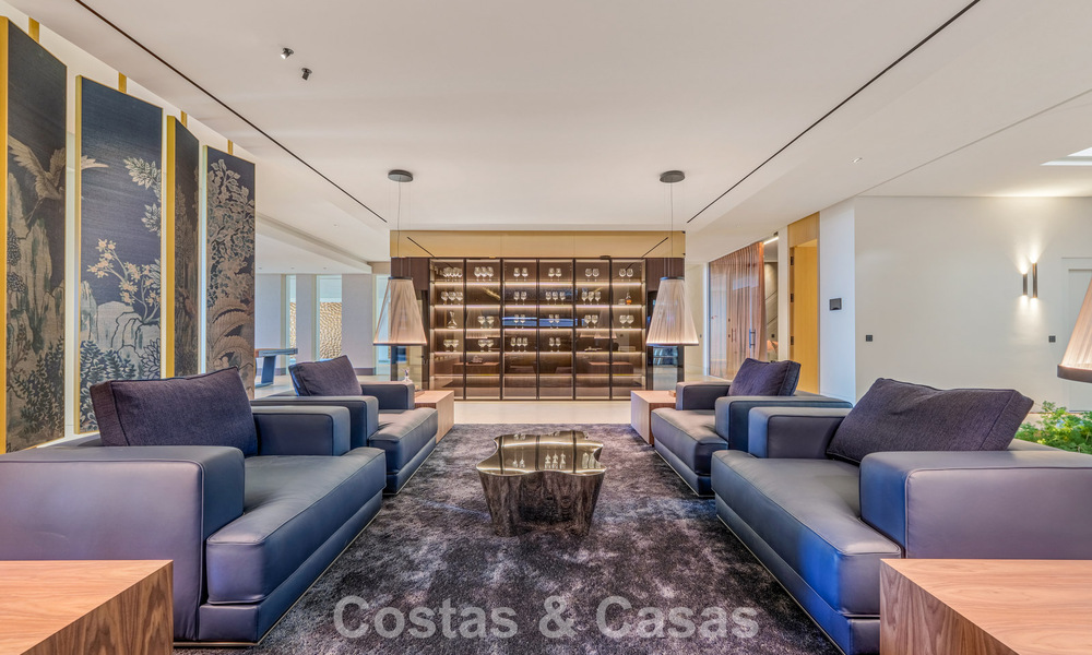 Majestic, contemporary new villa for sale with sublime sea views in the hills of La Quinta in Benahavis - Marbella 786670