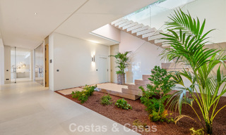 Majestic, contemporary new villa for sale with sublime sea views in the hills of La Quinta in Benahavis - Marbella 786671 