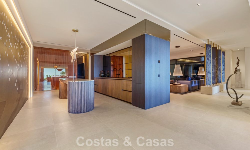 Majestic, contemporary new villa for sale with sublime sea views in the hills of La Quinta in Benahavis - Marbella 786672