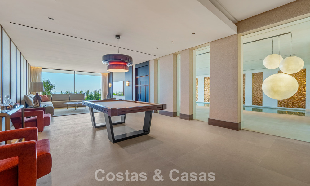 Majestic, contemporary new villa for sale with sublime sea views in the hills of La Quinta in Benahavis - Marbella 786673