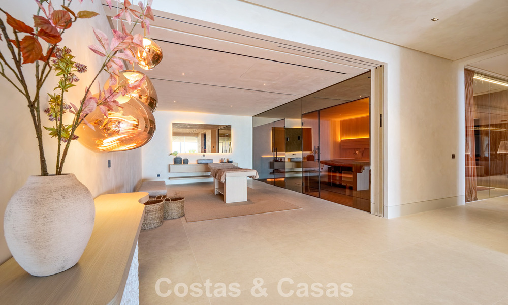 Majestic, contemporary new villa for sale with sublime sea views in the hills of La Quinta in Benahavis - Marbella 786675
