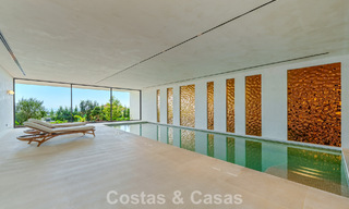 Majestic, contemporary new villa for sale with sublime sea views in the hills of La Quinta in Benahavis - Marbella 786676 