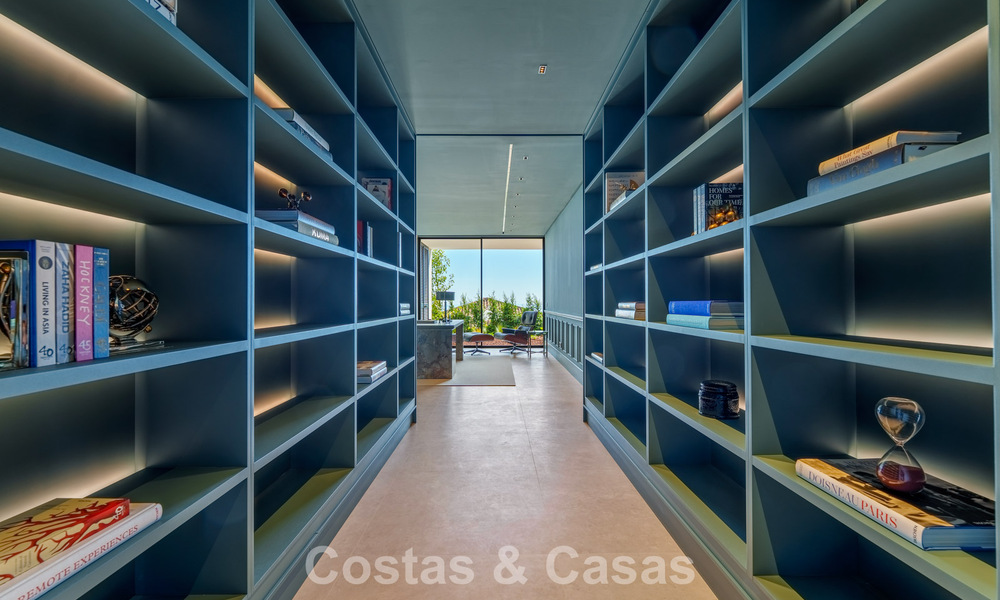 Majestic, contemporary new villa for sale with sublime sea views in the hills of La Quinta in Benahavis - Marbella 786681
