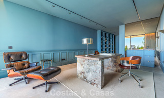 Majestic, contemporary new villa for sale with sublime sea views in the hills of La Quinta in Benahavis - Marbella 786682 