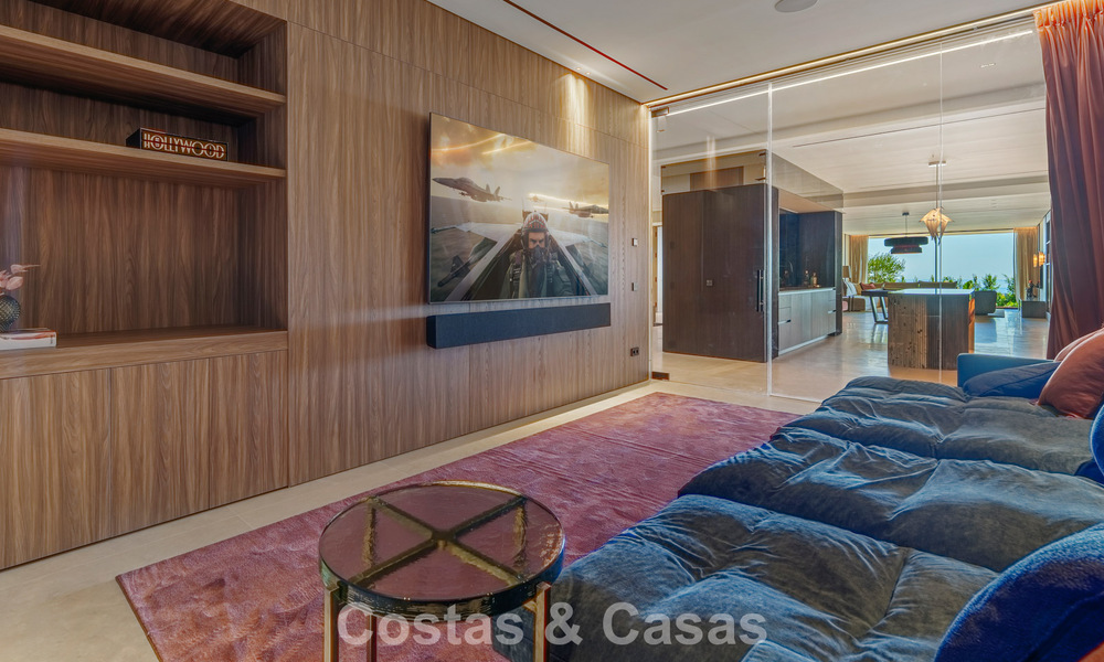 Majestic, contemporary new villa for sale with sublime sea views in the hills of La Quinta in Benahavis - Marbella 786684