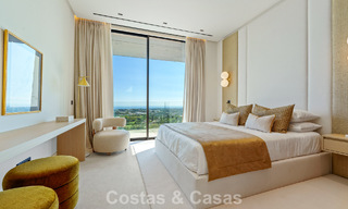 Majestic, contemporary new villa for sale with sublime sea views in the hills of La Quinta in Benahavis - Marbella 786687 