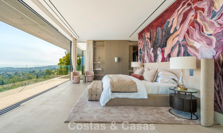 Majestic, contemporary new villa for sale with sublime sea views in the hills of La Quinta in Benahavis - Marbella 786689 