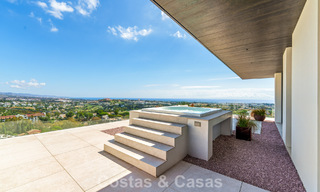 Majestic, contemporary new villa for sale with sublime sea views in the hills of La Quinta in Benahavis - Marbella 786693 