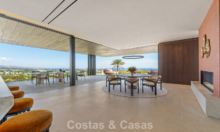 Majestic, contemporary new villa for sale with sublime sea views in the hills of La Quinta in Benahavis - Marbella 786698 