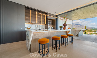 Majestic, contemporary new villa for sale with sublime sea views in the hills of La Quinta in Benahavis - Marbella 786699 