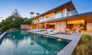 Majestic, contemporary new villa for sale with sublime sea views in the hills of La Quinta in Benahavis - Marbella 786713 