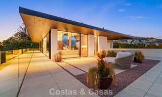 Majestic, contemporary new villa for sale with sublime sea views in the hills of La Quinta in Benahavis - Marbella 786715 