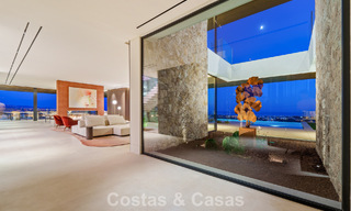 Majestic, contemporary new villa for sale with sublime sea views in the hills of La Quinta in Benahavis - Marbella 786716 