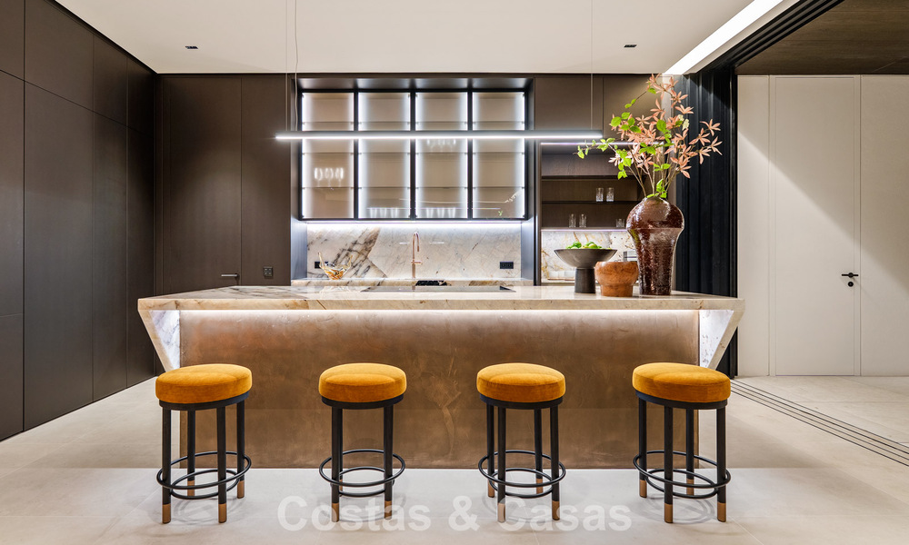 Majestic, contemporary new villa for sale with sublime sea views in the hills of La Quinta in Benahavis - Marbella 786718