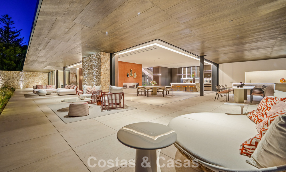 Majestic, contemporary new villa for sale with sublime sea views in the hills of La Quinta in Benahavis - Marbella 786719