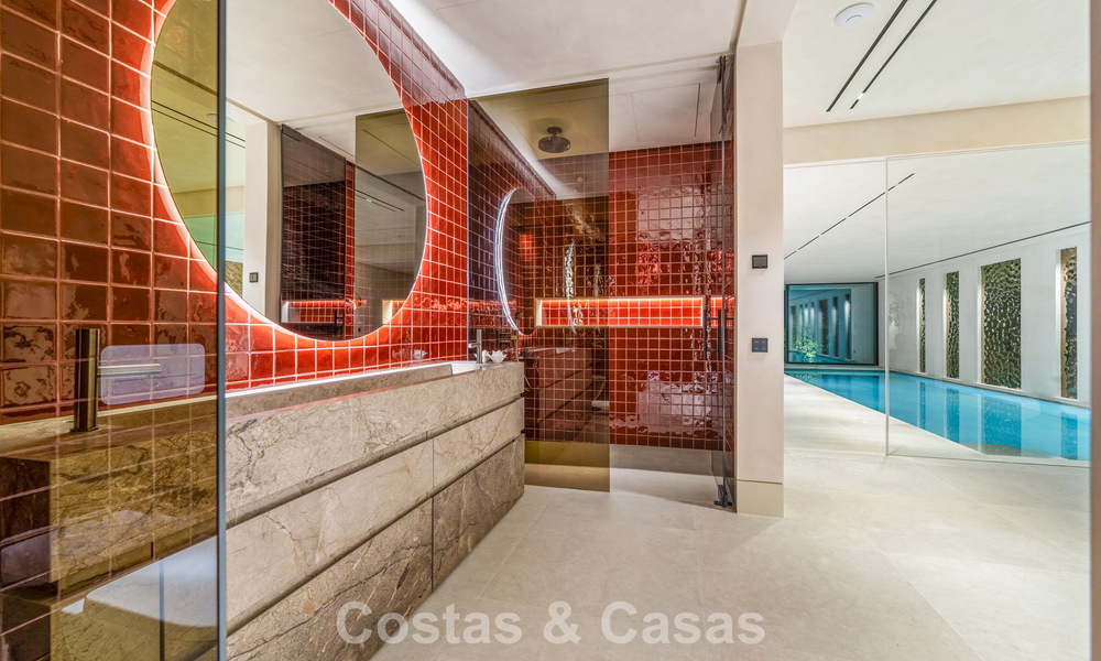 Majestic, contemporary new villa for sale with sublime sea views in the hills of La Quinta in Benahavis - Marbella 786721