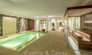 Spectacular luxury villa for sale in a Mediterranean architectural style in the prestigious Sierra Blanca villa district on Marbella's Golden Mile 46222 
