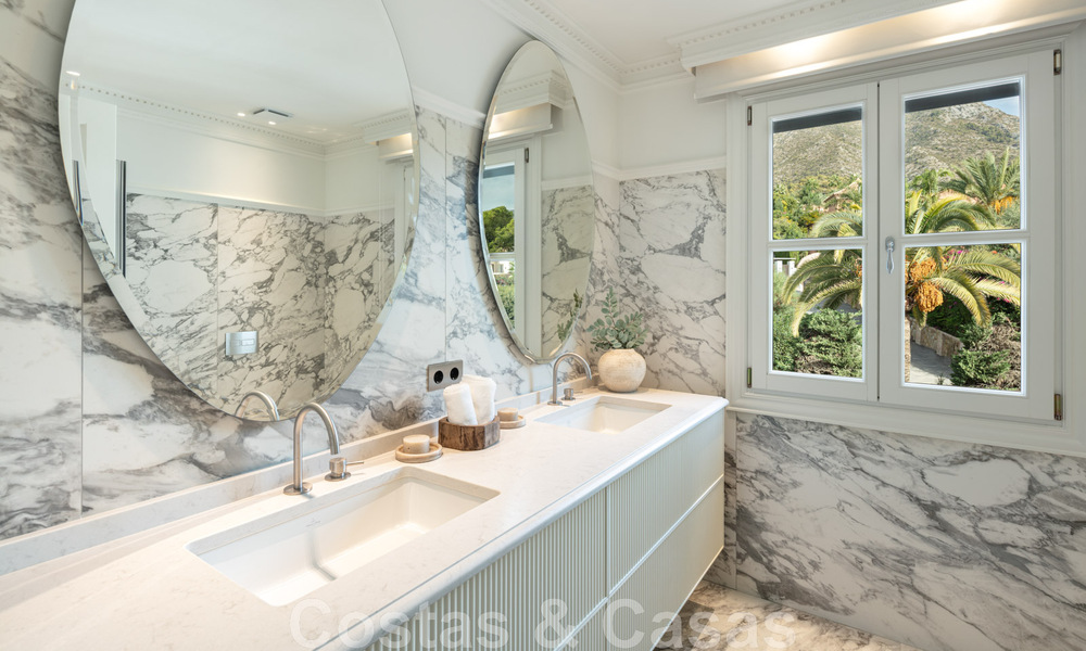 Spectacular luxury villa for sale in a Mediterranean architectural style in the prestigious Sierra Blanca villa district on Marbella's Golden Mile 46229