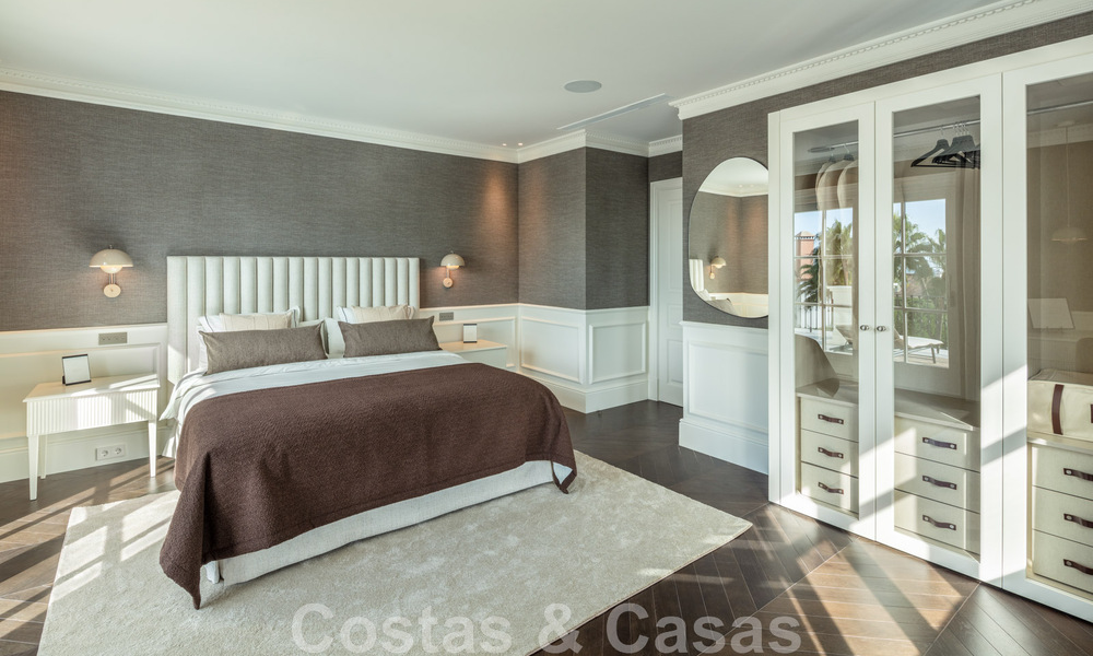 Spectacular luxury villa for sale in a Mediterranean architectural style in the prestigious Sierra Blanca villa district on Marbella's Golden Mile 46231