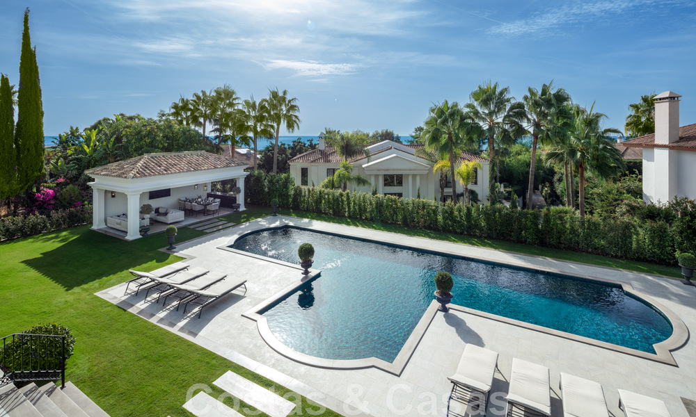 Spectacular luxury villa for sale in a Mediterranean architectural style in the prestigious Sierra Blanca villa district on Marbella's Golden Mile 46233