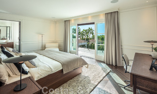 Spectacular luxury villa for sale in a Mediterranean architectural style in the prestigious Sierra Blanca villa district on Marbella's Golden Mile 46235 