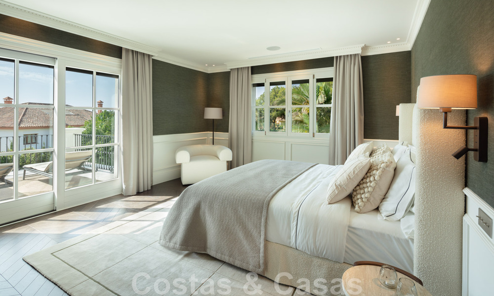 Spectacular luxury villa for sale in a Mediterranean architectural style in the prestigious Sierra Blanca villa district on Marbella's Golden Mile 46240