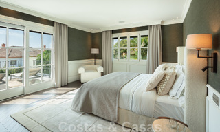 Spectacular luxury villa for sale in a Mediterranean architectural style in the prestigious Sierra Blanca villa district on Marbella's Golden Mile 46240 