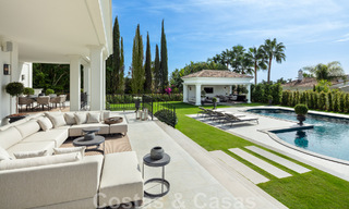 Spectacular luxury villa for sale in a Mediterranean architectural style in the prestigious Sierra Blanca villa district on Marbella's Golden Mile 46245 