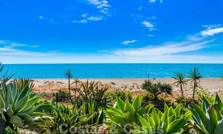 Spacious, renovated apartment for sale in a beach complex with panoramic sea views, on the New Golden Mile between Marbella and Estepona 46532 