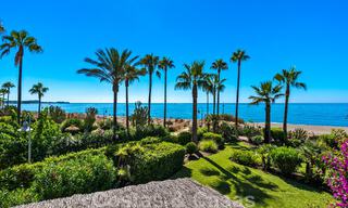 Spacious, renovated apartment for sale in a beach complex with panoramic sea views, on the New Golden Mile between Marbella and Estepona 46561 