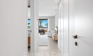 Spacious, renovated apartment for sale in a beach complex with panoramic sea views, on the New Golden Mile between Marbella and Estepona 54906 