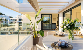 Move-in ready, contemporary, luxury penthouse for sale with 3 bedrooms in a secure residential complex in Marbella - Benahavis 46480 