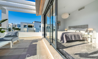 Move-in ready, contemporary, luxury penthouse for sale with 3 bedrooms in a secure residential complex in Marbella - Benahavis 46482 